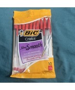 NEW BIC Cristal Xtra Smooth Ball Pen 10 Ct - 1 Pack- Medium Point (1.0 m... - $184.35 MXN