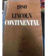 1980 Lincoln Continental Propriétaire Manuel Owner&#39;s Guide Livre Original - $164.10 MXN
