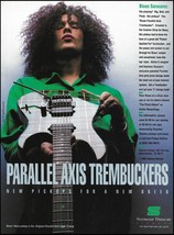Blues Saraceno Seymour Duncan Parallel Axis  pickups on Yamaha RGZ  guitar ad - £3.31 GBP