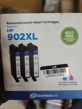 Dataproducts Ink Cartridge Cyan/Magenta/Yellow 3pk for HP 902XL New - $7.91