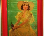 Coca-Cola Tray 1938 &quot;Girl in Afternoon&quot; - £307.61 GBP