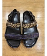 Salvatore Ferragamo Libio 3 Hickory Calf sandals size 8M - $445.50