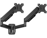 Dual Monitor Wall Mount For 2 Max 32 Inch Computer Screen, Fully Adjusta... - £85.78 GBP