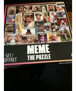 MEME The Puzzle 300 piece jigsaw puzzle MB new, sealed - £5.42 GBP