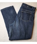 Gloria Vanderbilt Amanda Straight Leg Womens Size 14M Dark Wash Blue Den... - $343.90 MXN