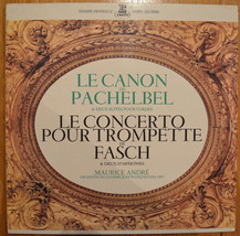 Johann Pachelbel / Johann Friedrich Fasch, Maurice André, Orchestre De Chambre  - £2.83 GBP