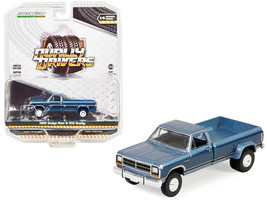 1989 Dodge Ram D-350 Dually Pickup Truck Twilight Blue Metallic &amp; Ice Blue Metal - £15.85 GBP