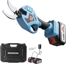 With Two 4 X 4 0Ah Batteries, A Charger, And A 1/6-Inch Cutting Capacity... - £82.93 GBP