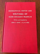 Biological Sketch and Writings of Elder Benjamin Franklin, Hardcover - $342.12 MXN