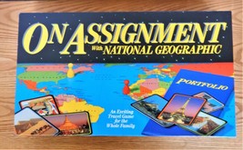 On Assignment with National Geographic Vintage Board Game 1990 - £23.62 GBP