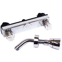 UNITED STATES HDW P008PN Shower Faucet 2 Valve, 8" - $52.87