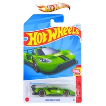 Hot Wheels 2016 Ford GT Race Green HW Then And Now 2024 Case N (In-Stock... - $478.26 MXN