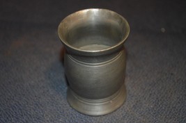 Antique Pewter Cup, Thomas Leatherbarrow working Liverpool from 1800 onw... - $99.99