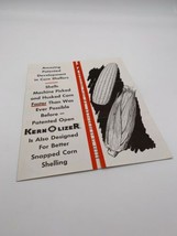 Corn Sheller Shelling Brochure Mailer Flyer Harvey Red Hed Racine 19-2685CA - £13.46 GBP