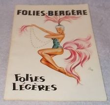 Bergere Folies LeGeres Program and Seating Ticket Authentic Okley Paul D... - $19.95