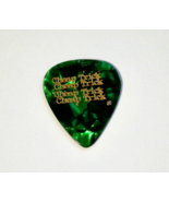 Cheap Trick Tom Petersson Gold/Green Pearl Tour Authentic Guitar Pick - $49.49