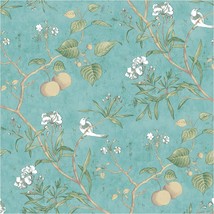 Vintage Removable Wallpaper Bird Stick On Wallpaper 17 Point 7 X 118 Point 1 - £27.03 GBP