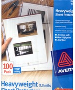 Avery Heavyweight Sheet Protectorss 100 pack - $19.20 CAD