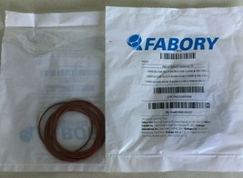 Fabory Round #036 MediumHard Silicone O-Ring 2.364&quot; ID 2.504&quot;OD 10PK Red... - $13.93