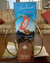 Vintage Rembrandt DeLuxe TV FM Stereo Antenna NOS in Original Box Never Used - £157.70 GBP