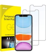 Screen Protector for 11 and XR 6.1 Inch Tempered Glass Film 2 Pack - $14.26