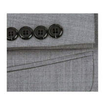 Men Renoir Suit Super 140 Soft Wool 2Button 2Vents Classic Fit 508-5 Lt Gray image 9