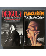 DRACULA &amp; FRANKENSTEIN Horror Anthologies Edit Martin H Greenberg 1st Pr... - £22.57 GBP