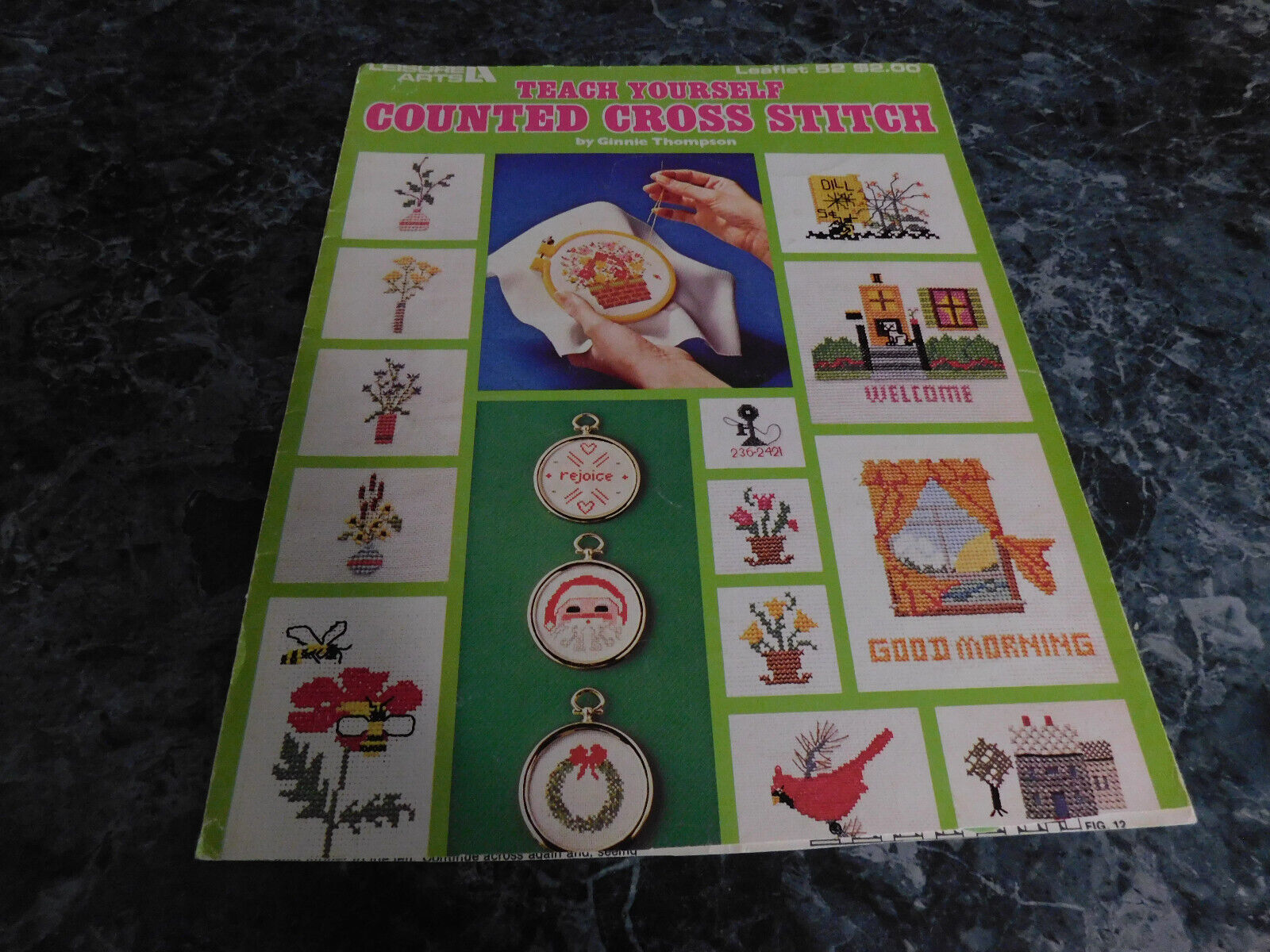 Primary image for Teach Yoursef Counted Cross Stitch Leaflet 52 Leisure Arts
