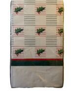Vintage Artfairw Retro Christmas Holiday Holly Paper Table Cover 54 x 96 - $358.99 MXN