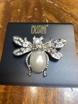 Passini Bee Insect Brooch Pin Silver Insect Accessories Women &amp; Men Jewelry - £14.24 GBP