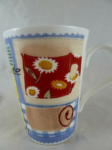 Crown Trent Coffee Mug Cup Fine Bone China Cup Cakes Swiss Roll made in England - £9.48 GBP