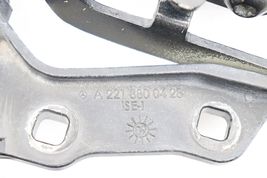 07-13 MERCEDES-BENZ W221 S550 HOOD HINGES LEFT & RIGHT PAIR E2988 image 10