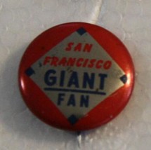 Crane Potato chip  pinback 1965 San Francisco Giants 7/8&quot; - £19.66 GBP