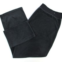Columbia Plus Size 2X Straight Leg Fleece Pants Pull On Stretchy Outdoor Lounge - £15.34 GBP