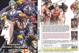 Dvd Anime~Doppio Inglese~Record Of Ragnarok Stagione 1+2(1-27Fine)Tutte Le... - £20.02 GBP