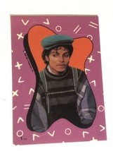 Michael Jackson Trading Card Sticker 1984 #1 - £1.97 GBP