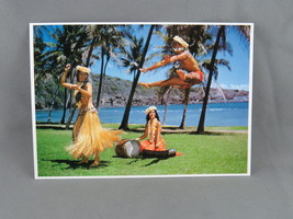 Vintage Postcard - Tahitian Dancers Hawaii - Movie Supply of Hawaii - £11.80 GBP