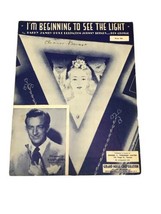 Harry James I&#39;m Beginning To See The Light Sheet Music - Featuring James - $6.00