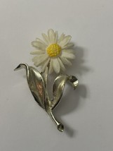 Vintage Sarah Coventry Daisy Brooch Pin Gold Tone - £6.75 GBP