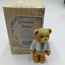 Cherished Teddy 1993 Child Of Pride #624829 Older Son Handsome Figurine  - £7.77 GBP