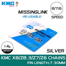 KMC 2 Pairs Bicycle Chain Missing Link 6/7/8/9/10/11/12 Speed Bicycles R... - $26.47