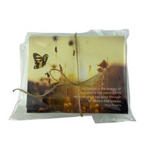 Buffini Blank Note Cards Art Inspiration 25 Cards + Env Yellow Butterfly... - $38.22 CAD