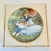 Mothers Day Plate By Sandra Kuck A Time Together 1988 Reco Collectible Plate - £15.48 GBP