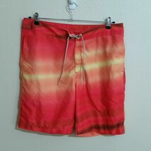 Tommy Bahama Men&#39;s Relax Swim Board Shorts No Mesh Orange Yellow Size 36 - $14.97