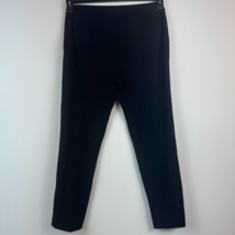 DKNY Womens 6 Black Faux Pockets Zipper Closure Trousers Dress Pants NWOT BJ82 - £25.05 GBP