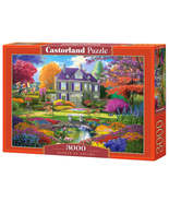 3000 Piece Jigsaw Puzzle, Garden of Dreams, Idyllic paradise, Colorful puzzles,  - $34.19