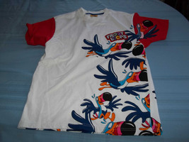 vintage Froot Loops double sided T-Shirt with patches Size L Under The Hood - £47.36 GBP