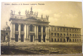 Roma - Basilica di S. GiovanniLaterano. Facciata Postcard #2135 - $4.95