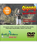 &quot;COMPLETE QI-GONG&quot; 3 DVD Set, Breathing, Flexibility, Exercise Video - £13.93 GBP