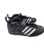 Adidas Grid Iron 3/4 D Football Cleats Black / White Size 10 New Floor M... - £38.94 GBP